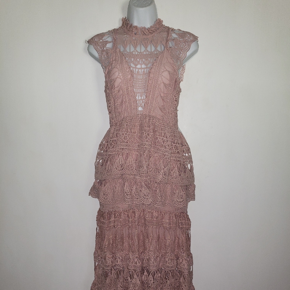 NEW Ever After Crochet Dress sz S